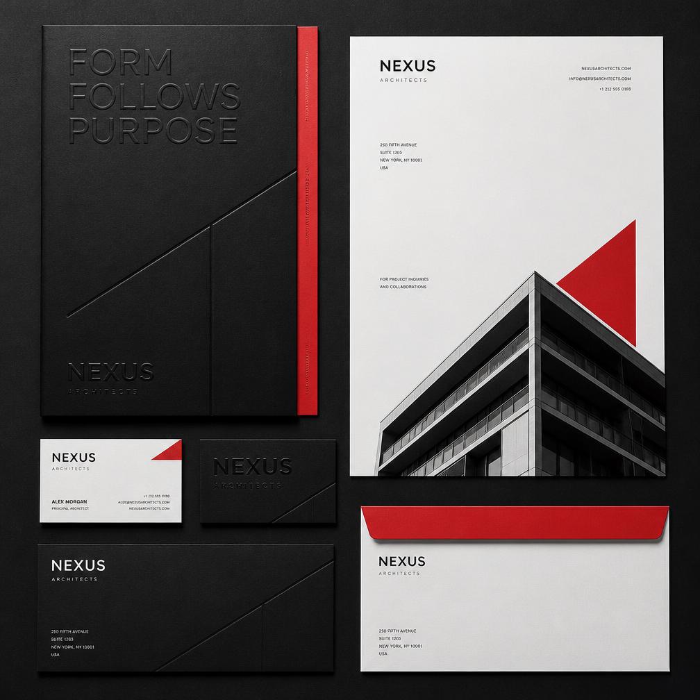 Nexus Architects — Branding by Watermelon